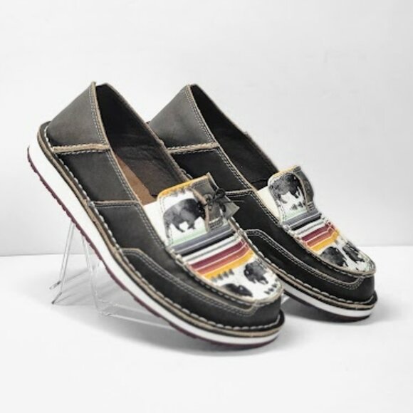 Ariat Shoes - ARIAT Cruiser Buffalo Print Slip-On Shoes Sz 7.5 NEW